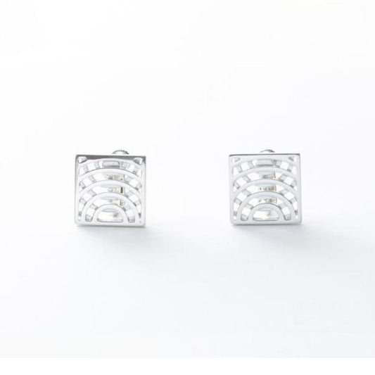 CHIKUEIDO jewelry イヤリング 「ジャルダン【石庭】」