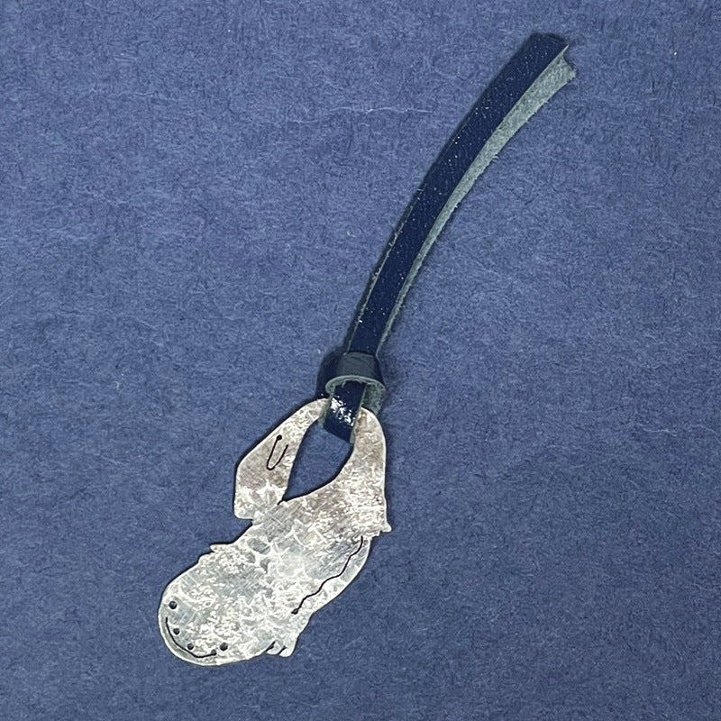 Pure Silver Bookmark Aquarium