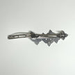 Pure Silver Barrette Hydrangea