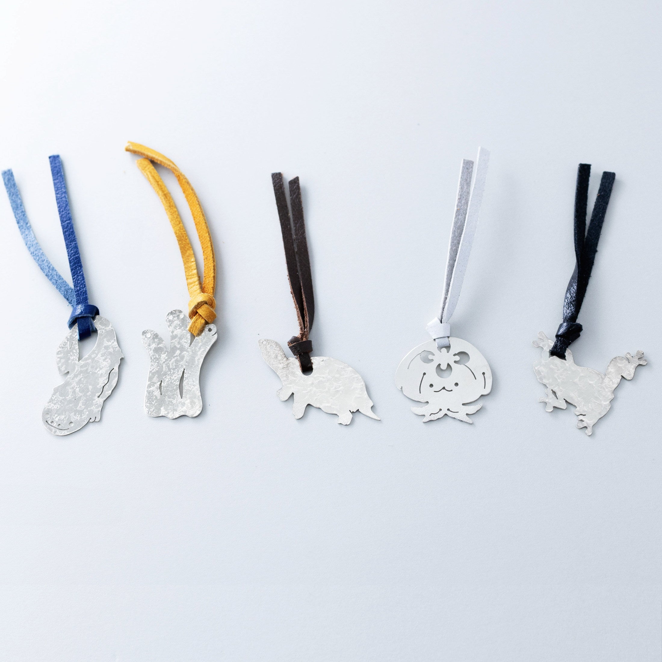 Pure Silver Bookmark Aquarium
