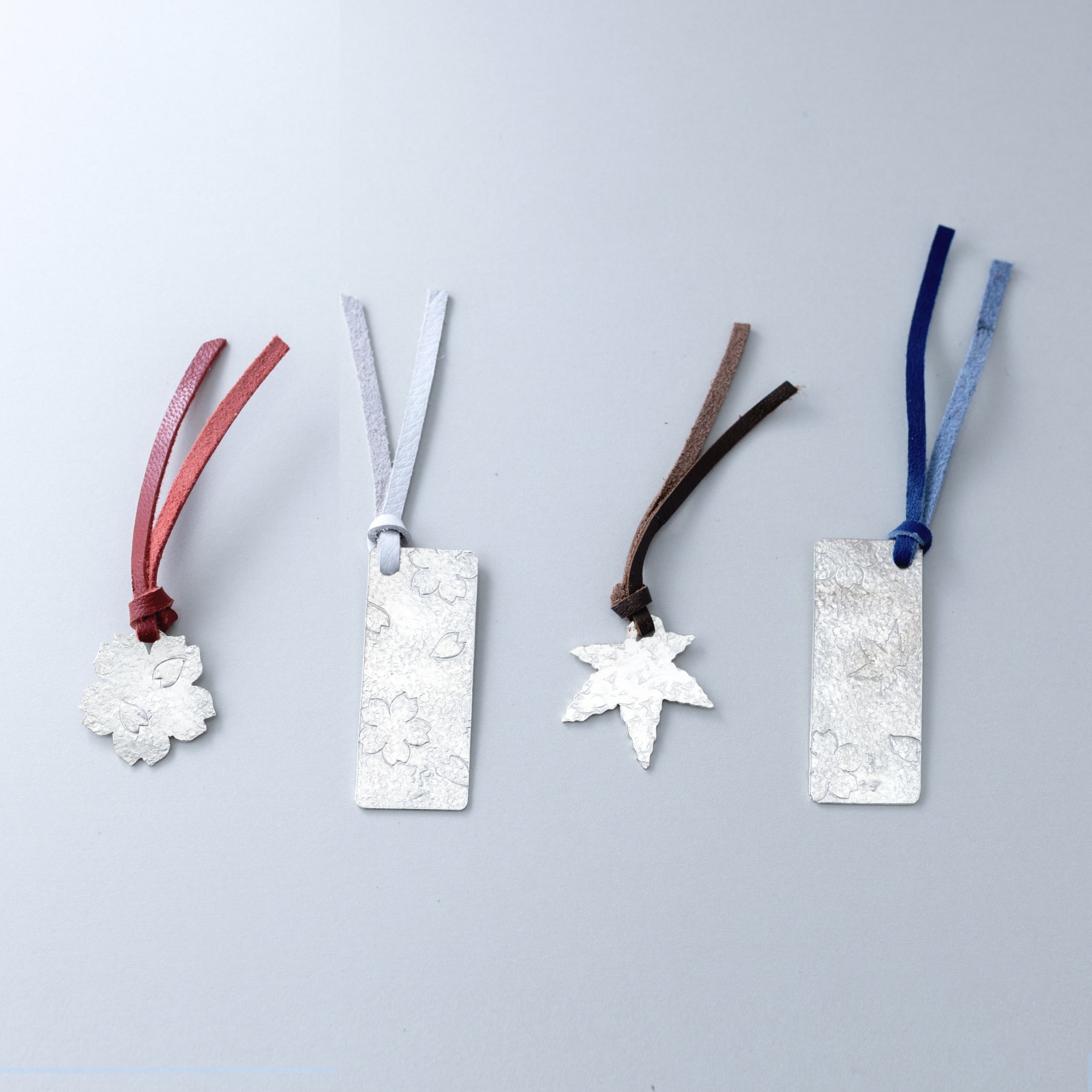 Pure Silver Bookmark Plant