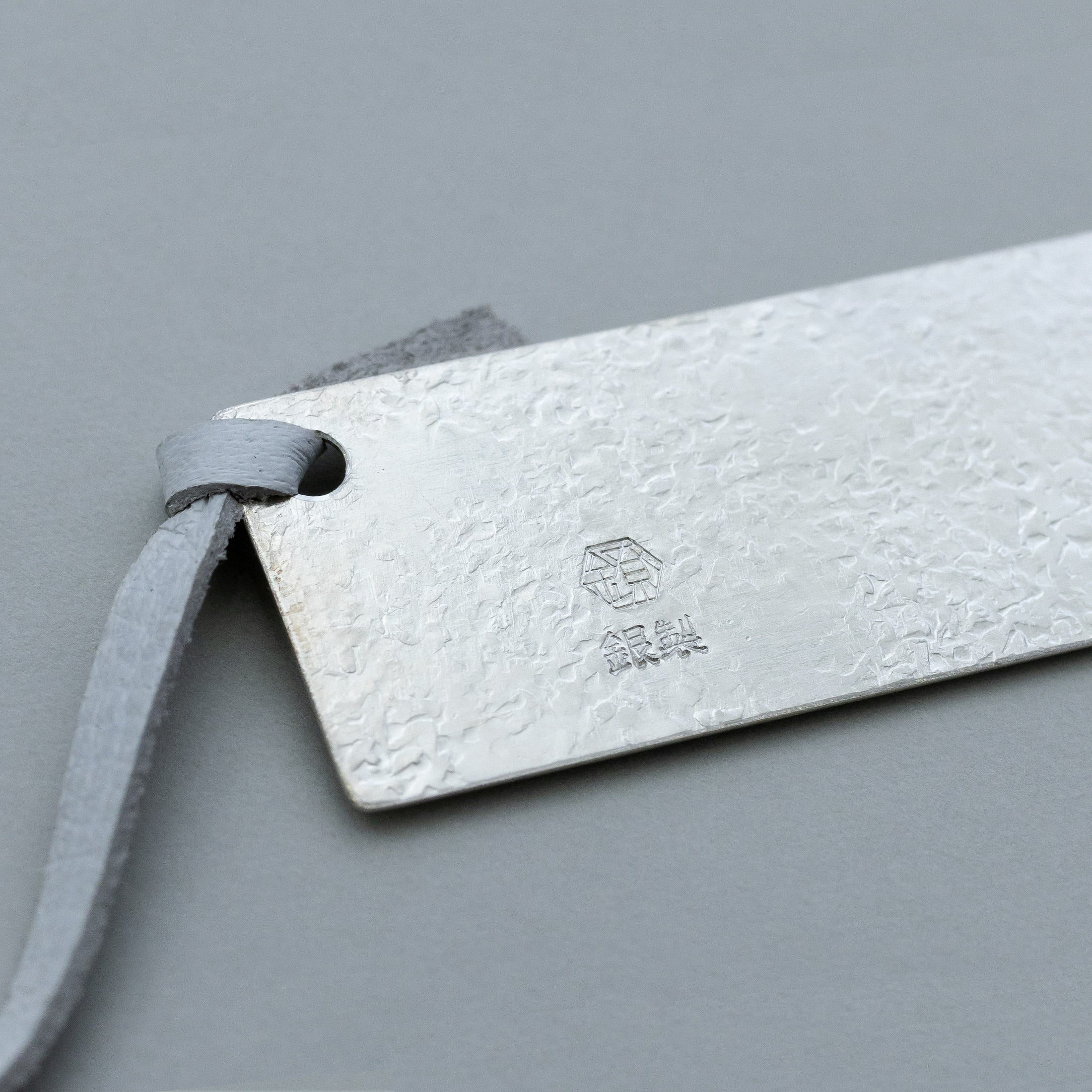 Pure Silver Bookmark Cat Story