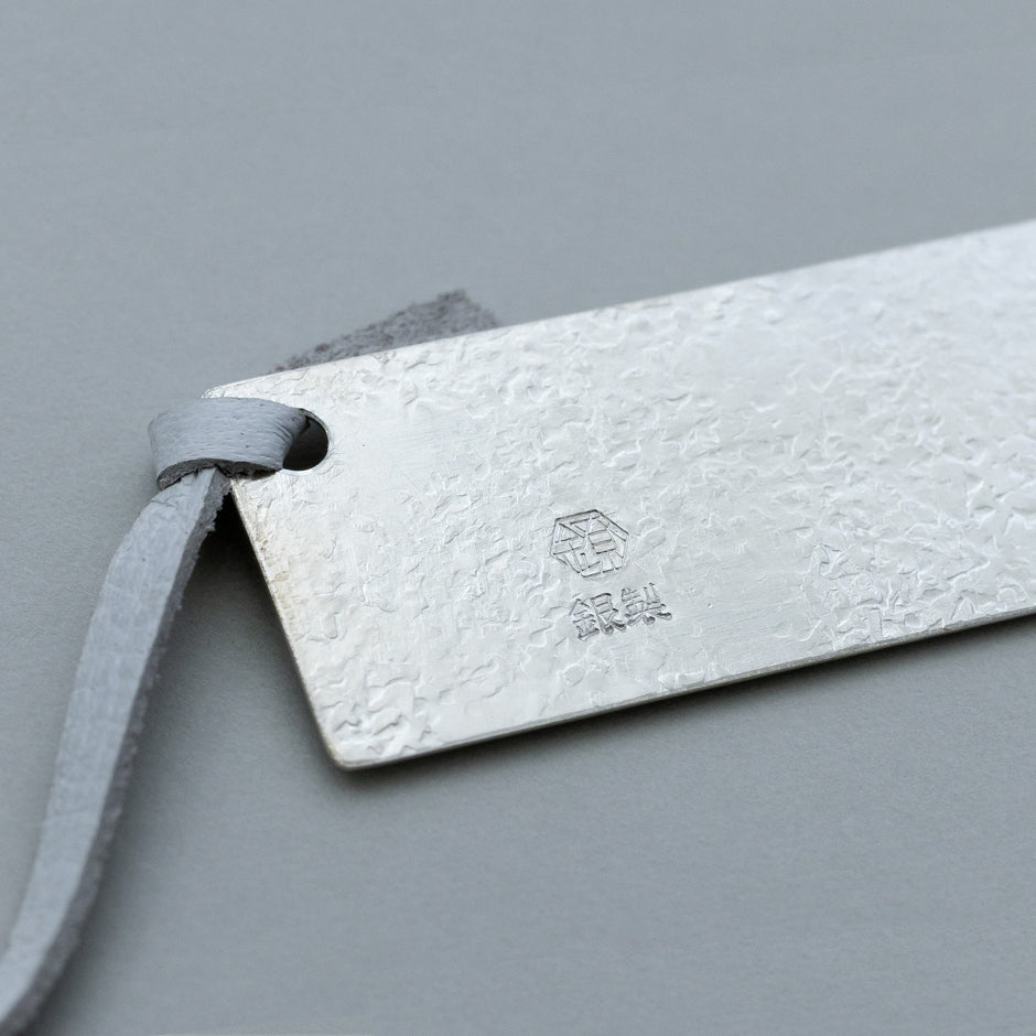 Pure Silver Bookmark Cat Story