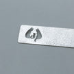 Pure Silver Bookmark Cat Story