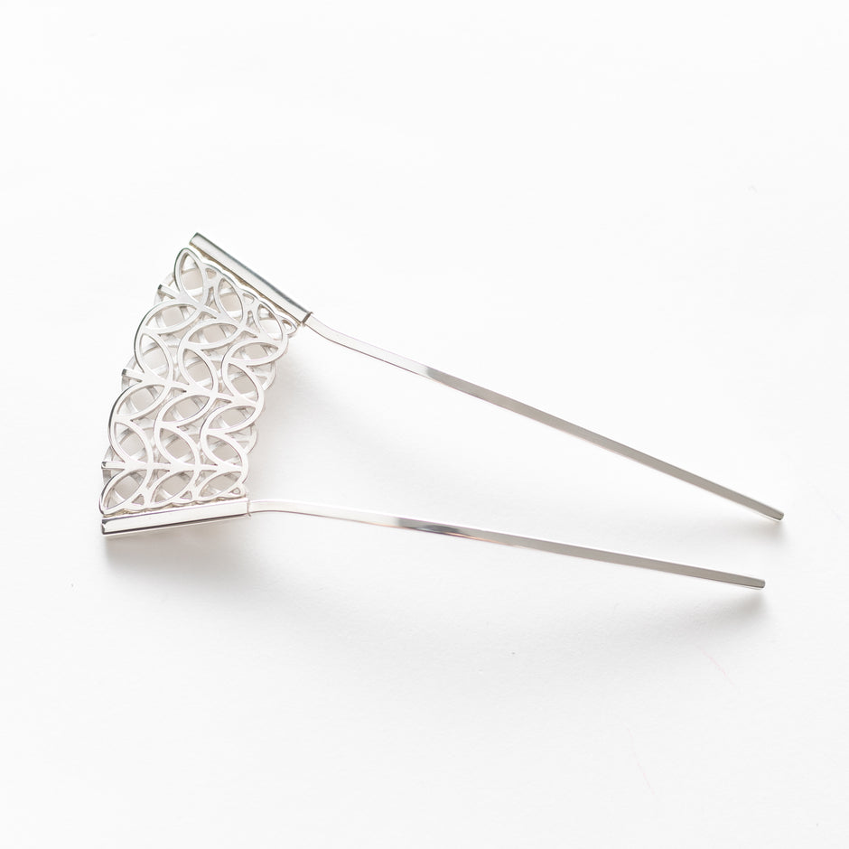 Silver Hairpin "Fayage" [Nandina]