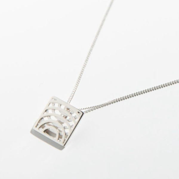 CHIKUEIDO jewelry  ペンダント「ジャルダンS【石庭】」