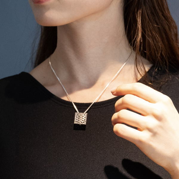 CHIKUEIDO jewelry  ペンダント「ジャルダンS【石庭】」