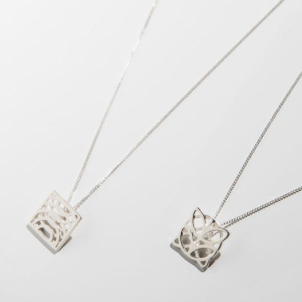 CHIKUEIDO jewelry  ペンダント「ジャルダンS【石庭】」