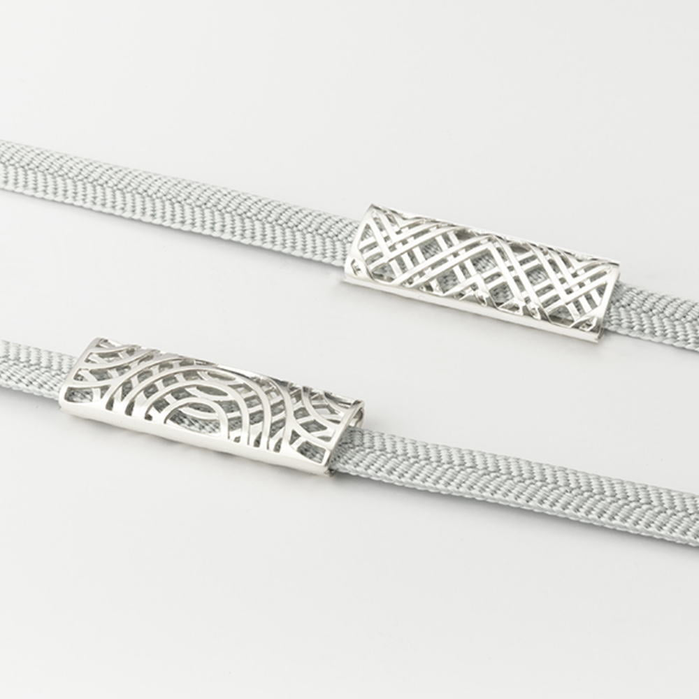 CHIKUEIDO jewelry  ペンダント「ジャルダン【石庭】」両面帯留