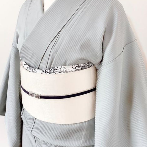 帯留 ジャルダン【石庭 曲線】