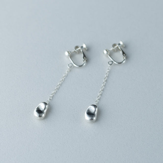 [Season] Earrings - Broad Beans
