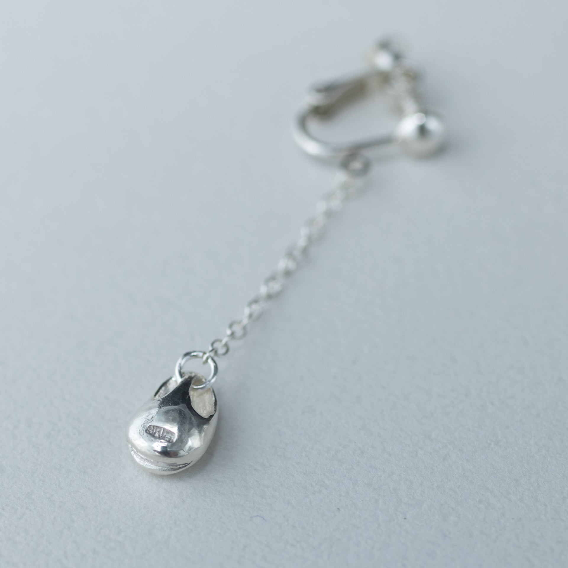 [Season] Earrings - Broad Beans