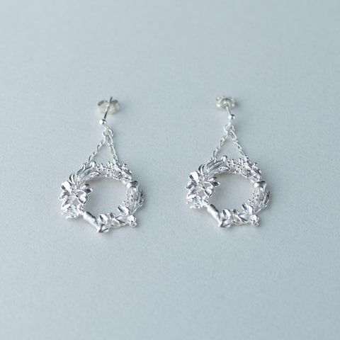 【候+】 ピアス 七草リース