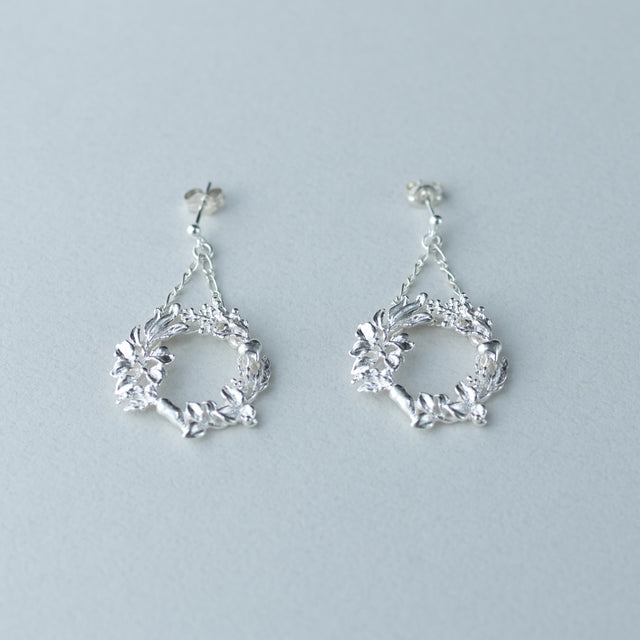 【候+】 ピアス 七草リース