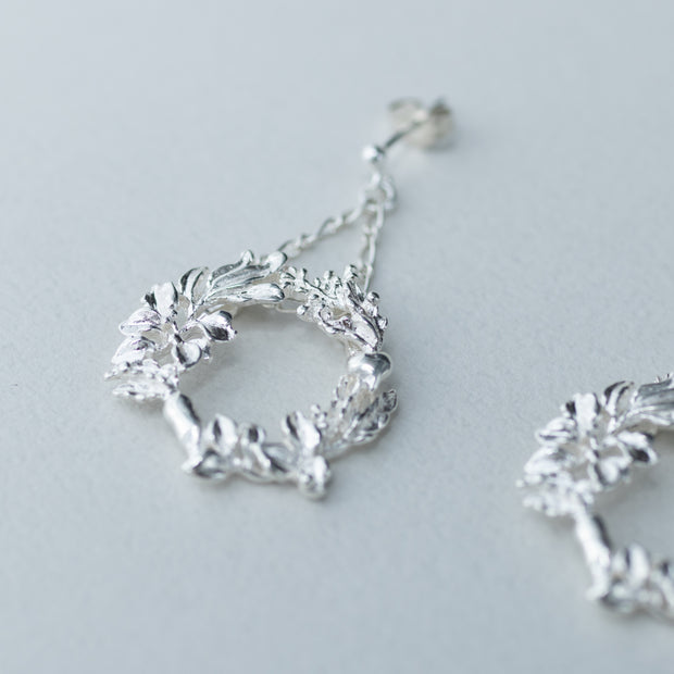 【候+】 ピアス 七草リース