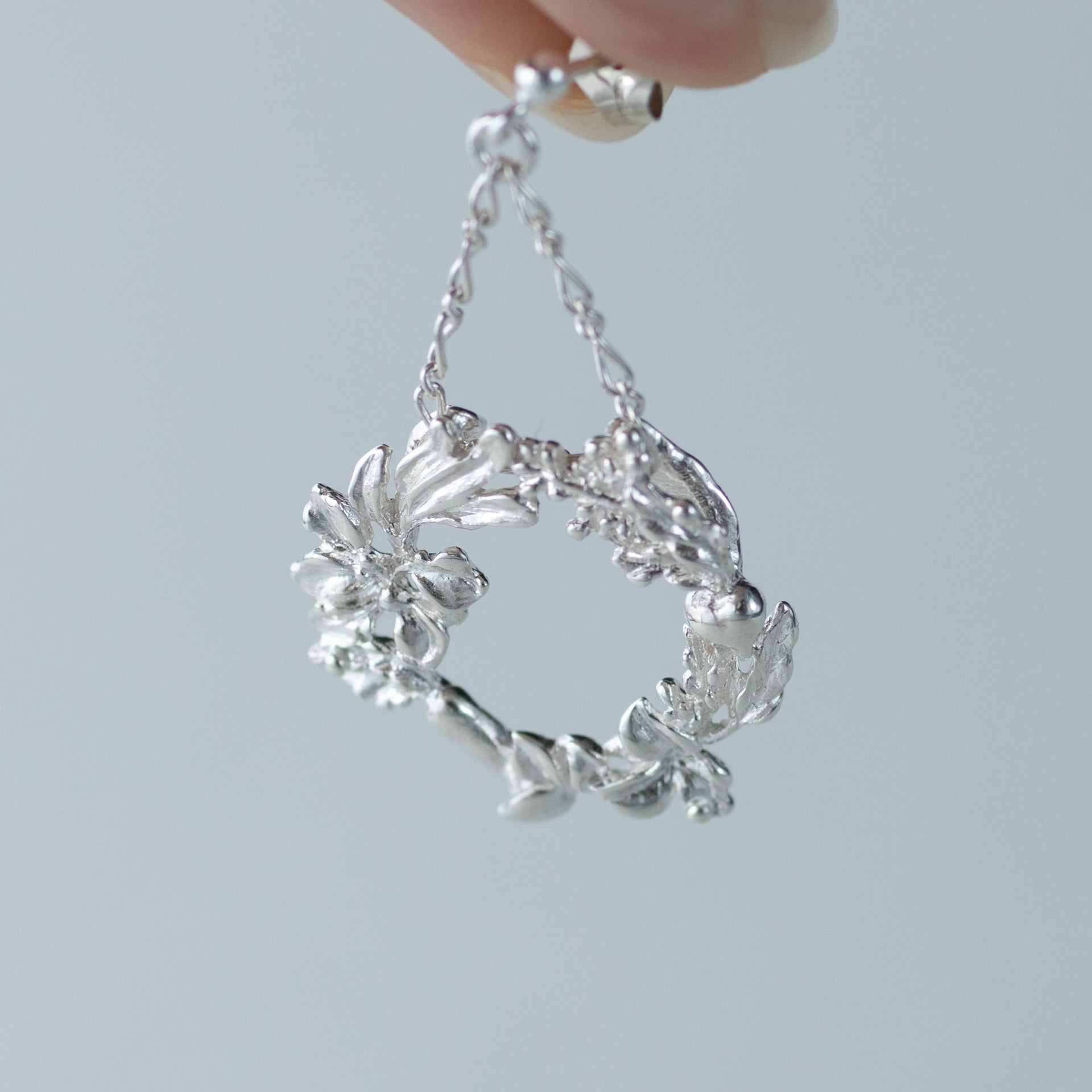 [Season+] Seven Herbs Wreath Earrings