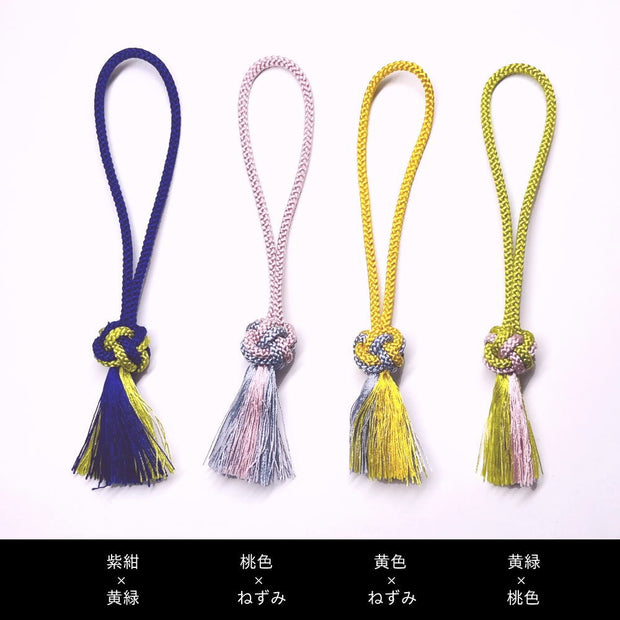 正絹 シャカ玉紐