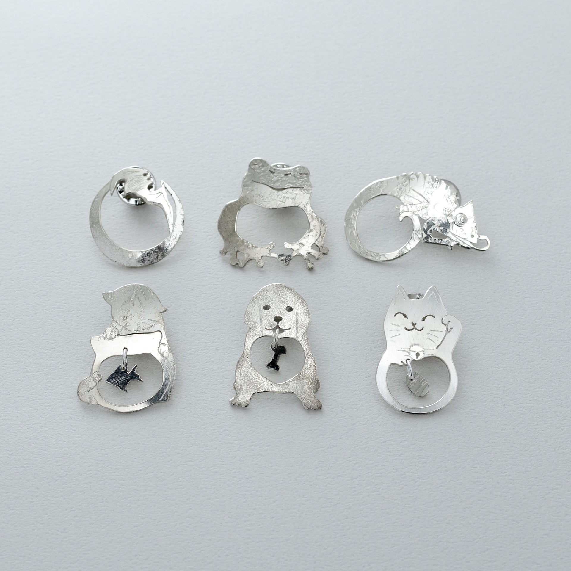 ピンバッジ（眼鏡ホルダー） – かざりや 鐐 - KAZARIYA RYO KYOTO JAPAN -