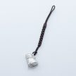 Silver Puppy Netsuke