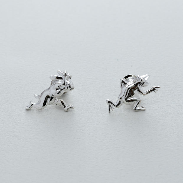 ピンバッジ・タイタック 鳥獣戯画 蛙＆うさぎ