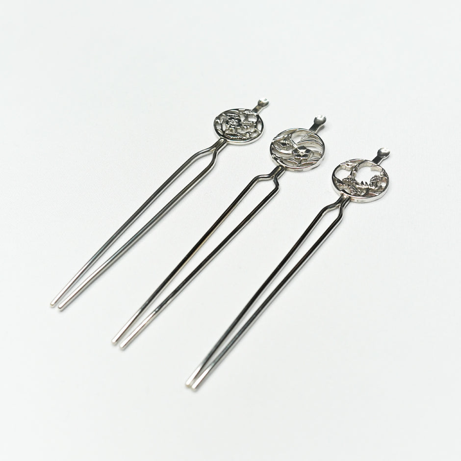 Flower pattern hairpin