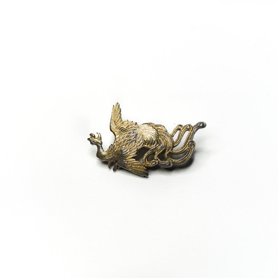 Silver Obidome with Phoenix Design