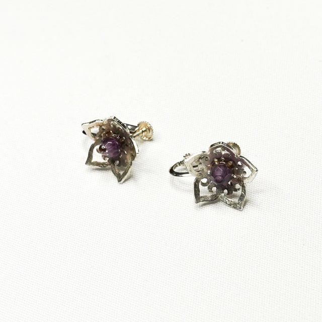 Pure Silver Mini Aoi Earrings
