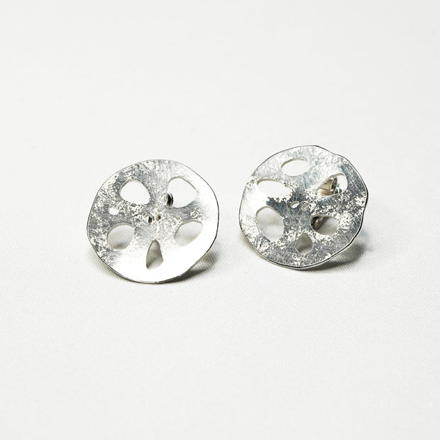 Lotus root earrings