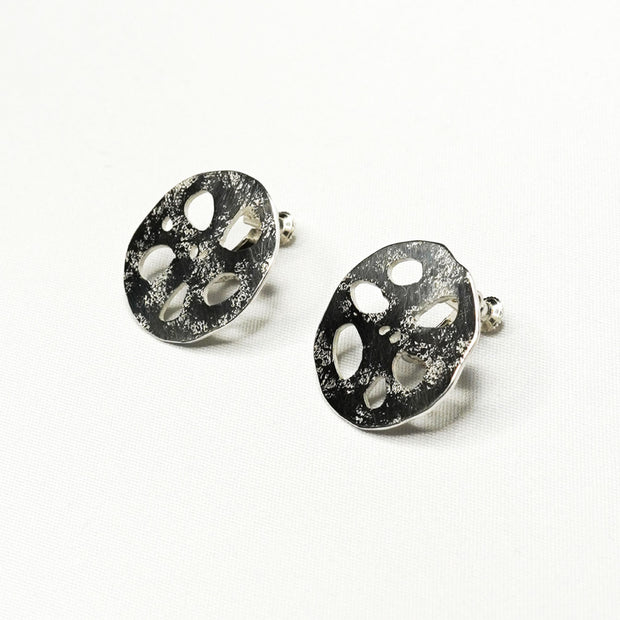 Lotus root earrings