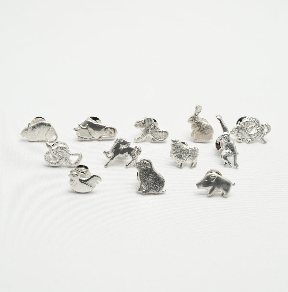 Pin Badge/Tie Tack Animal (Zodiac)