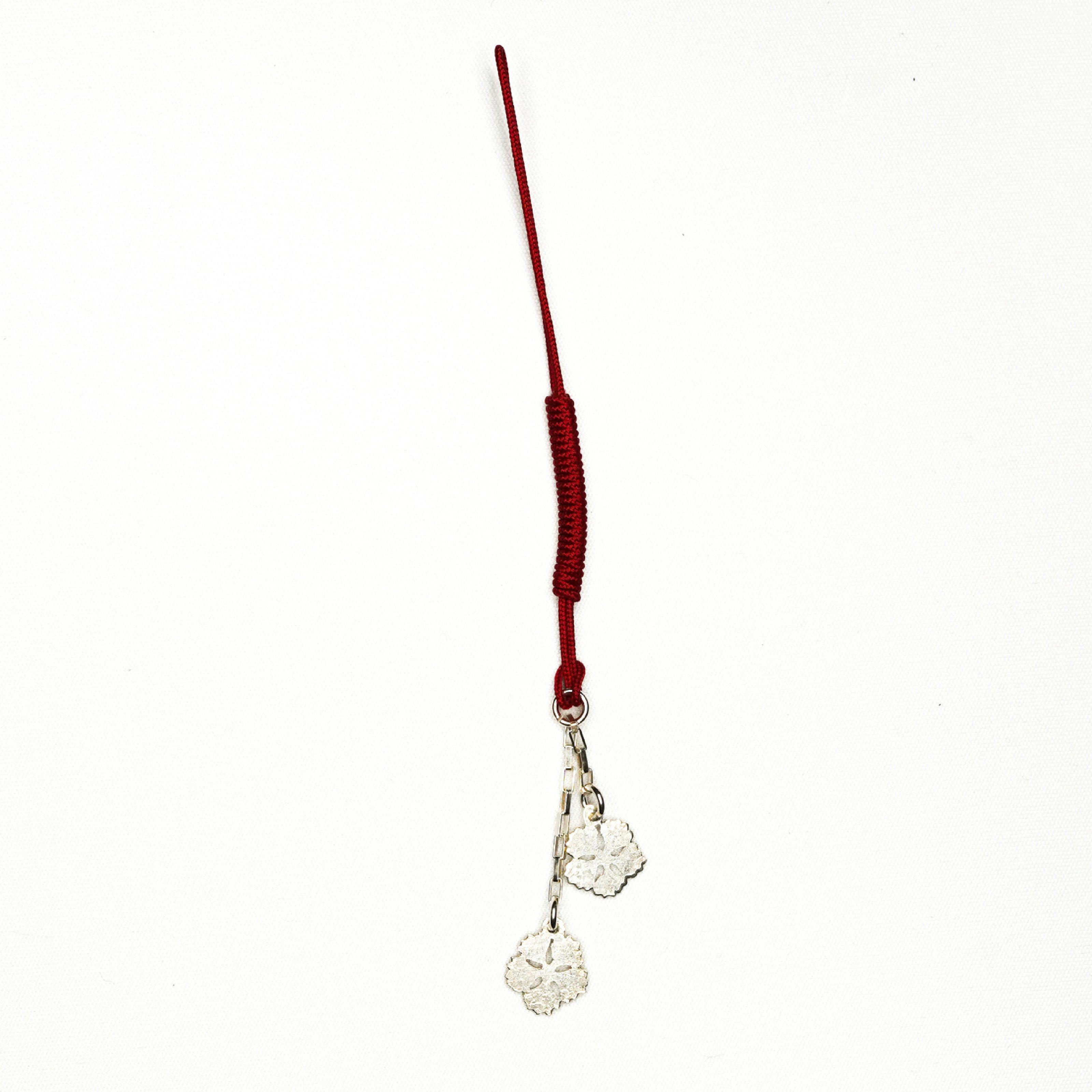 Silver Small Flower Netsuke