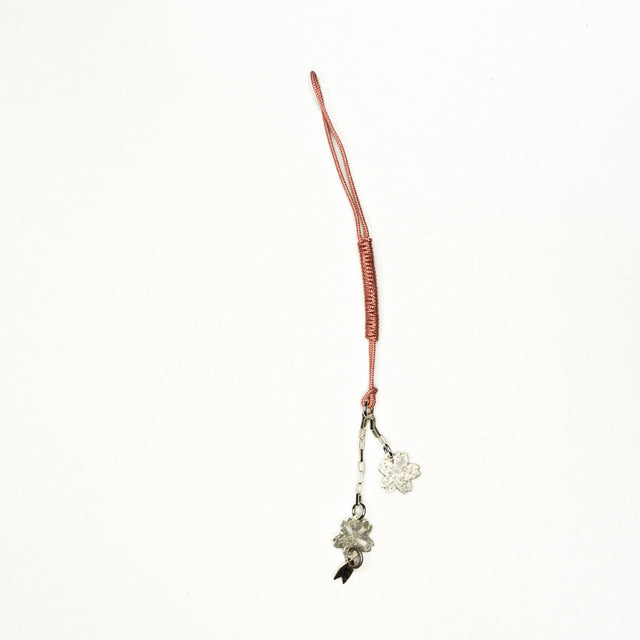 Silver Small Flower Netsuke