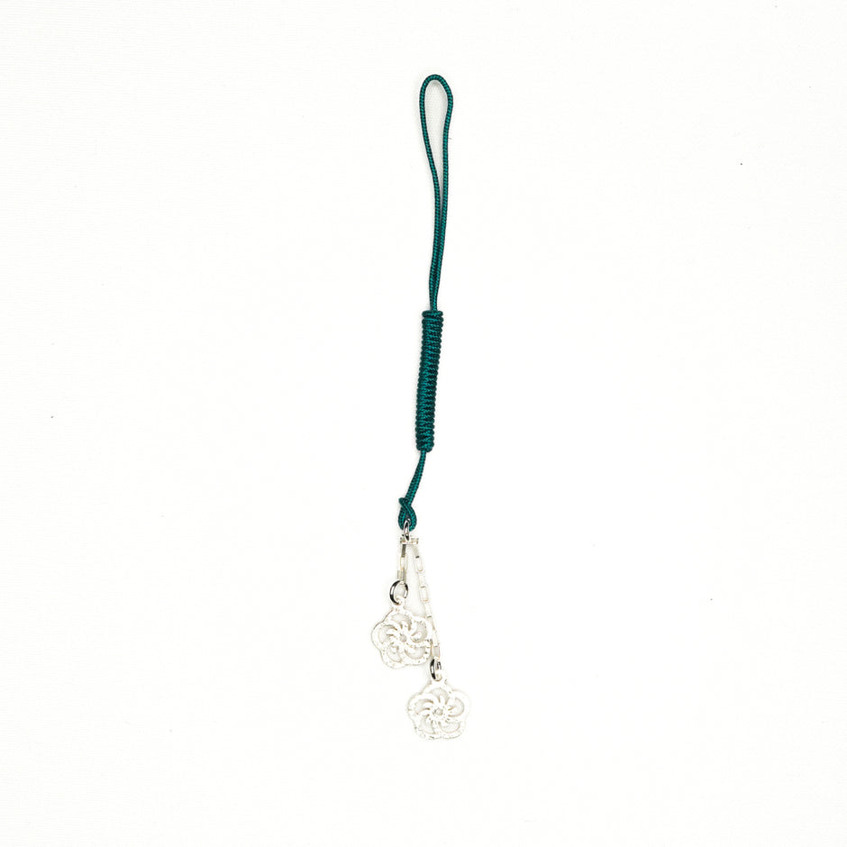 Silver Small Flower Netsuke