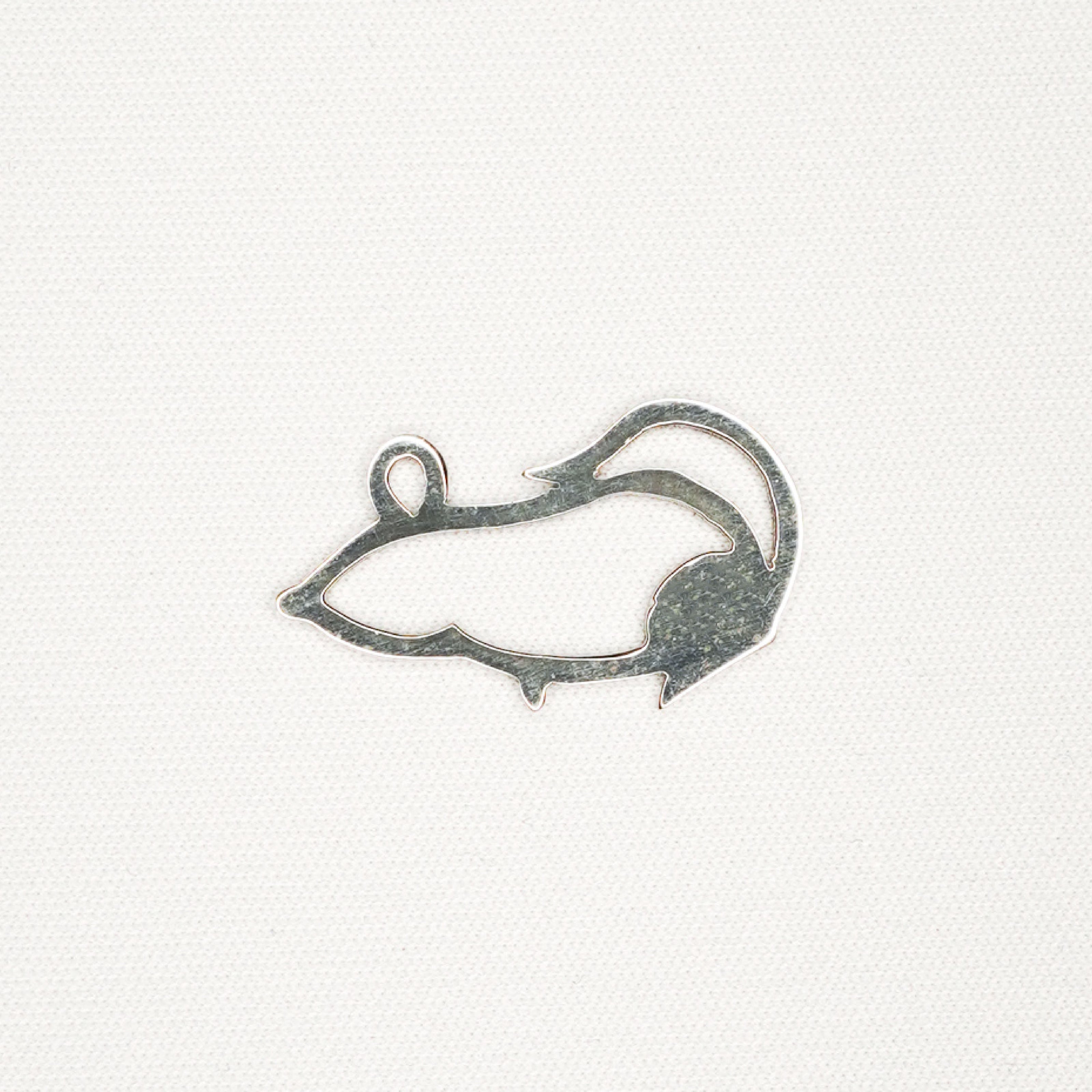 Silver openwork Zodiac Netsuke
