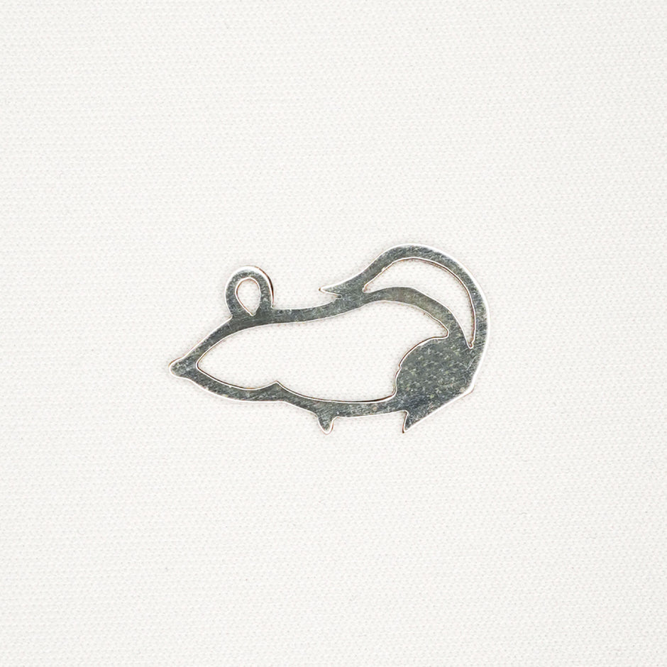 Silver openwork Zodiac Netsuke