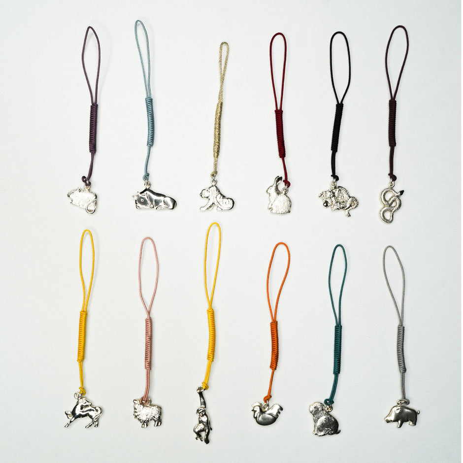Silver Zodiac Netsuke