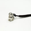 Silver Puppy Netsuke