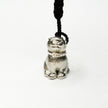 Silver Puppy Netsuke