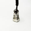Silver Puppy Netsuke