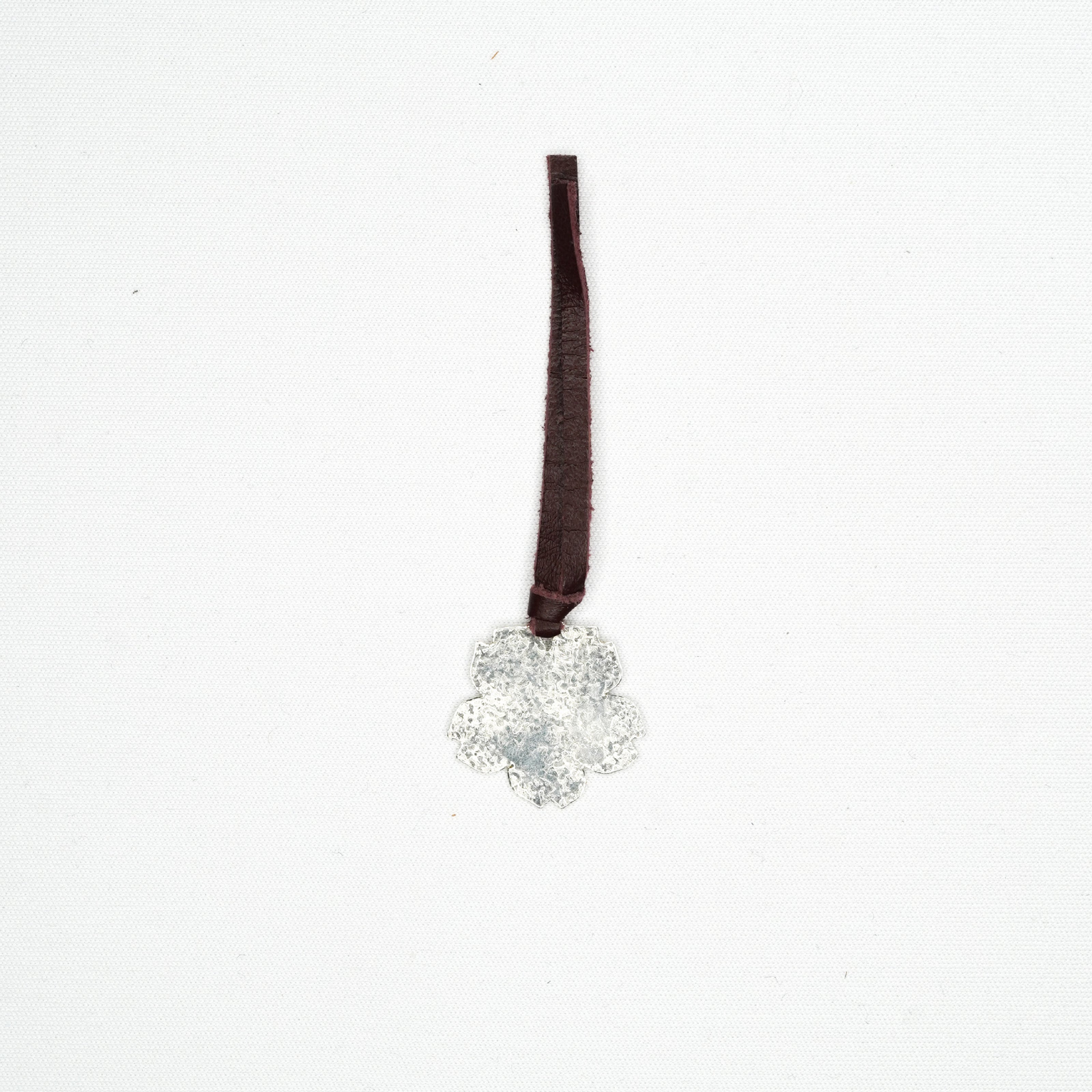 Pure Silver Bookmark Plant