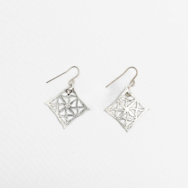 Pure Silver Kaleidoscope Earrings