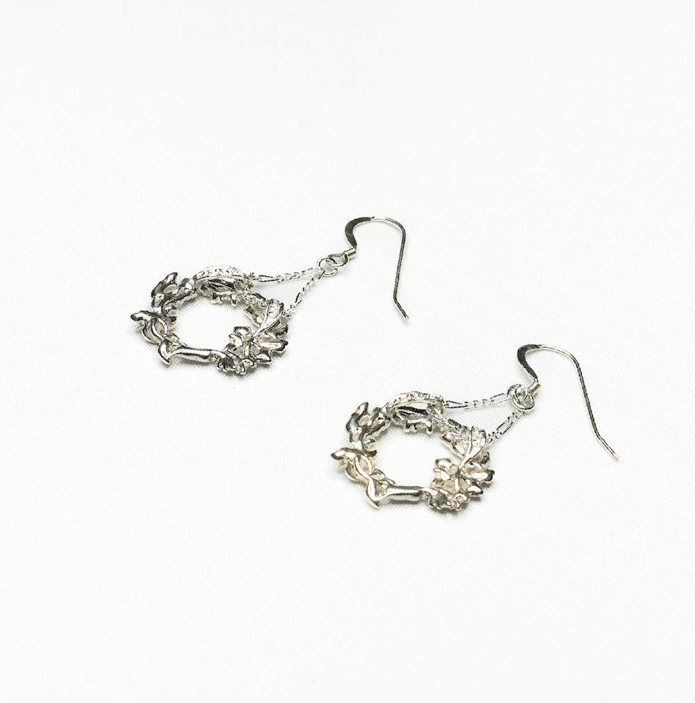 【候+】 ピアス 七草リース
