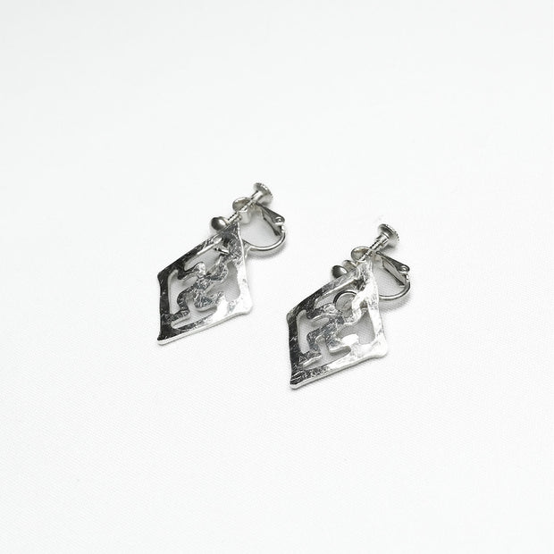 Swastika earrings