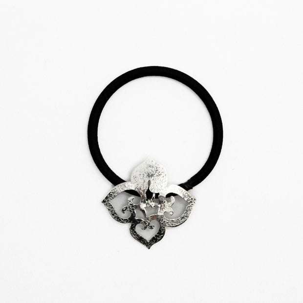 ヘアゴム 葵  純銀