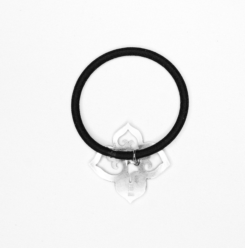 髪ゴム 葵 純銀 – かざりや 鐐 - KAZARIYA RYO KYOTO JAPAN -