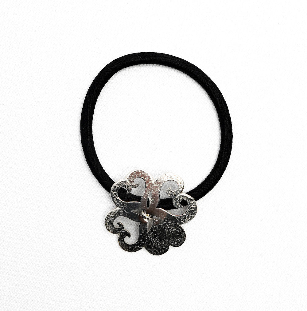髪ゴム 葵 純銀 – かざりや 鐐 - KAZARIYA RYO KYOTO JAPAN -