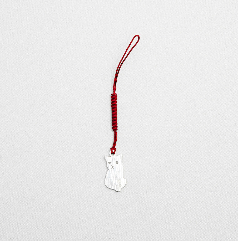 Tiger Cat Netsuke, Pure Silver