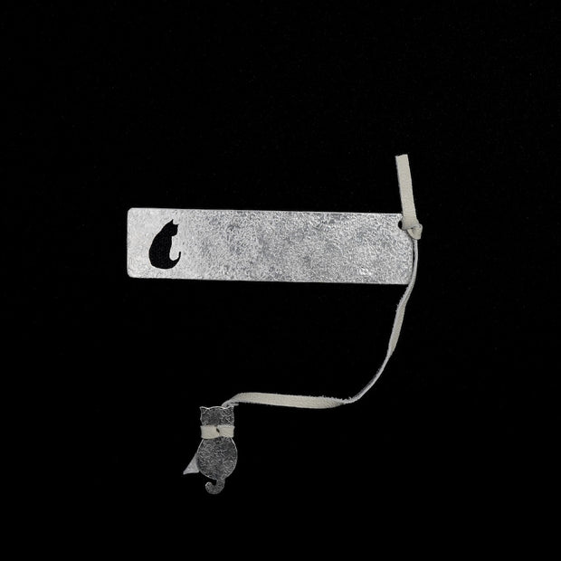 純銀 しおり 猫物語