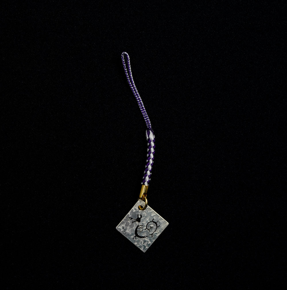 Pure silver Four Gods Netsuke