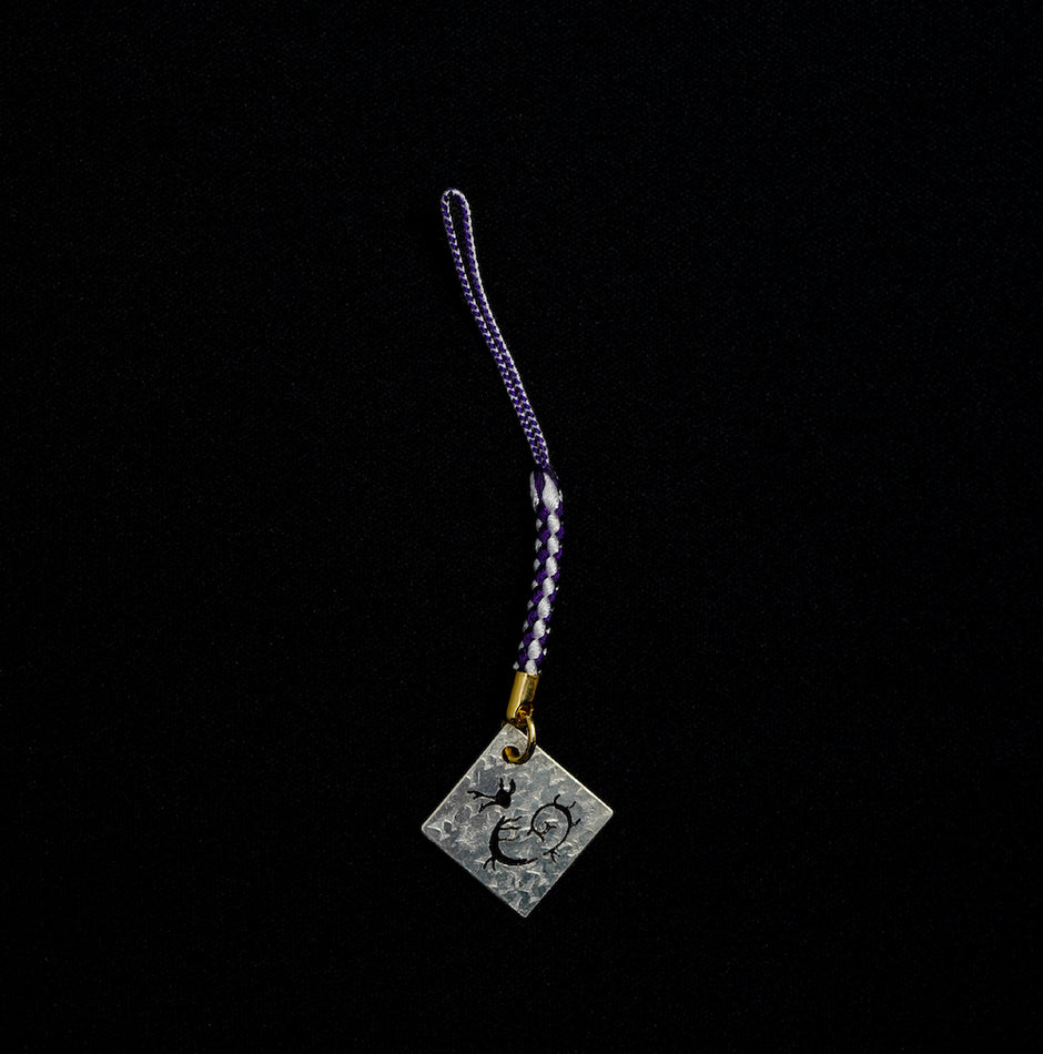 Pure silver Four Gods Netsuke